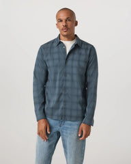 Long Sleeve Plaid Button Down Shirt