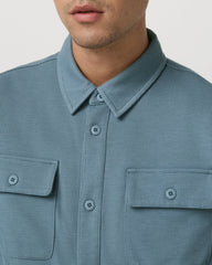 Waffle Shirt Jacket