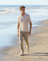 Short Sleeve Merino Wool Sweater Polo