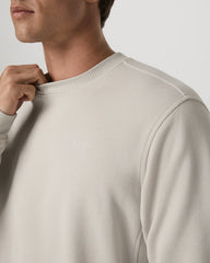 Pique Fleece Crew