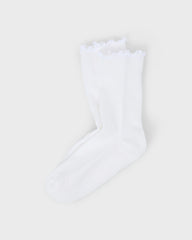 Half Crew Ruffle Sock