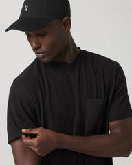 Short Sleeve Micro Waffle Tee - Relaxed Fit