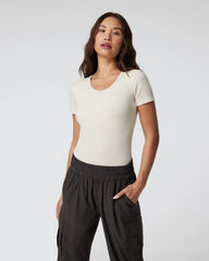 Short Sleeve Pose Bodysuit