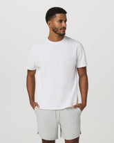 Short Sleeve Lightweight Tech Waffle Tee - Relaxed Fit