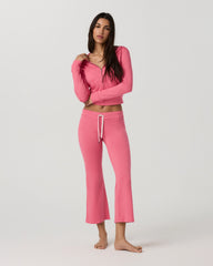 Halo Slim Flare Ankle Pant