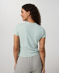 Short Sleeve Feather Classic Tee - Garment Dye