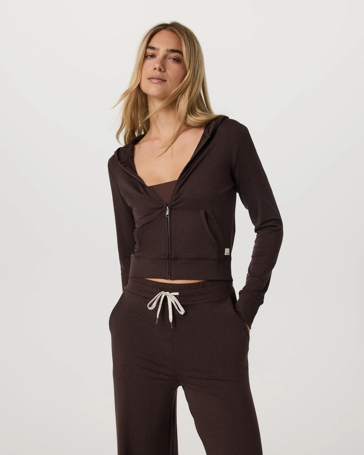 Halo Mini Full Zip Hoodie - Long