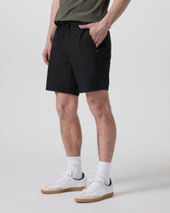 Cascade Crinkle Elastic Waist Short 8"