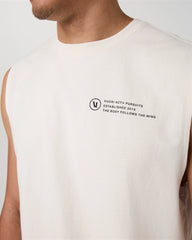 Sleeveless Heavyweight Cotton Muscle Tank