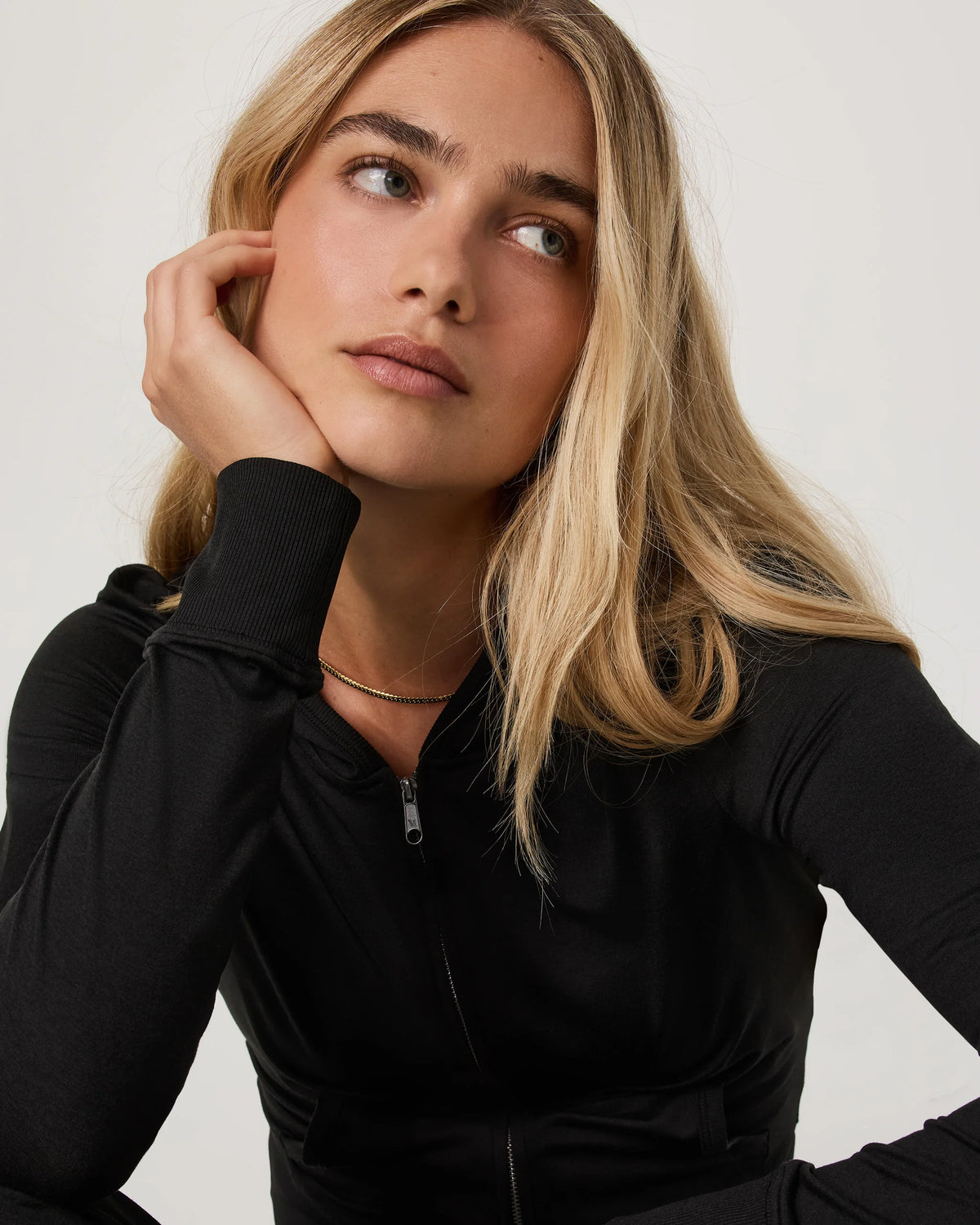 Halo Mini Full Zip Hoodie - Long