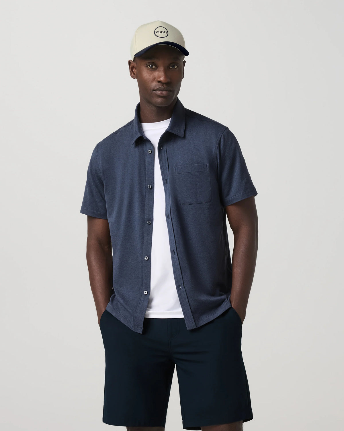 Short Sleeve Ponto Button Down Shirt